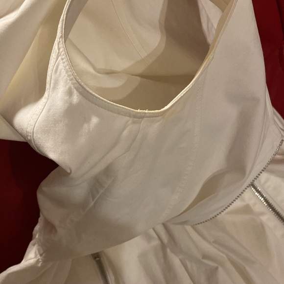 Prada White Zipper Dress - Picture 10 of 11